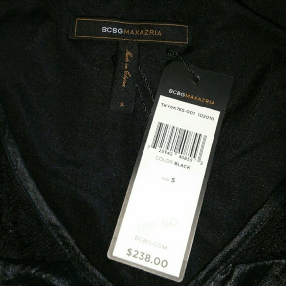 💕SALE💕BCBGMaXazria Black Ruffle dress - Picture 5 of 7